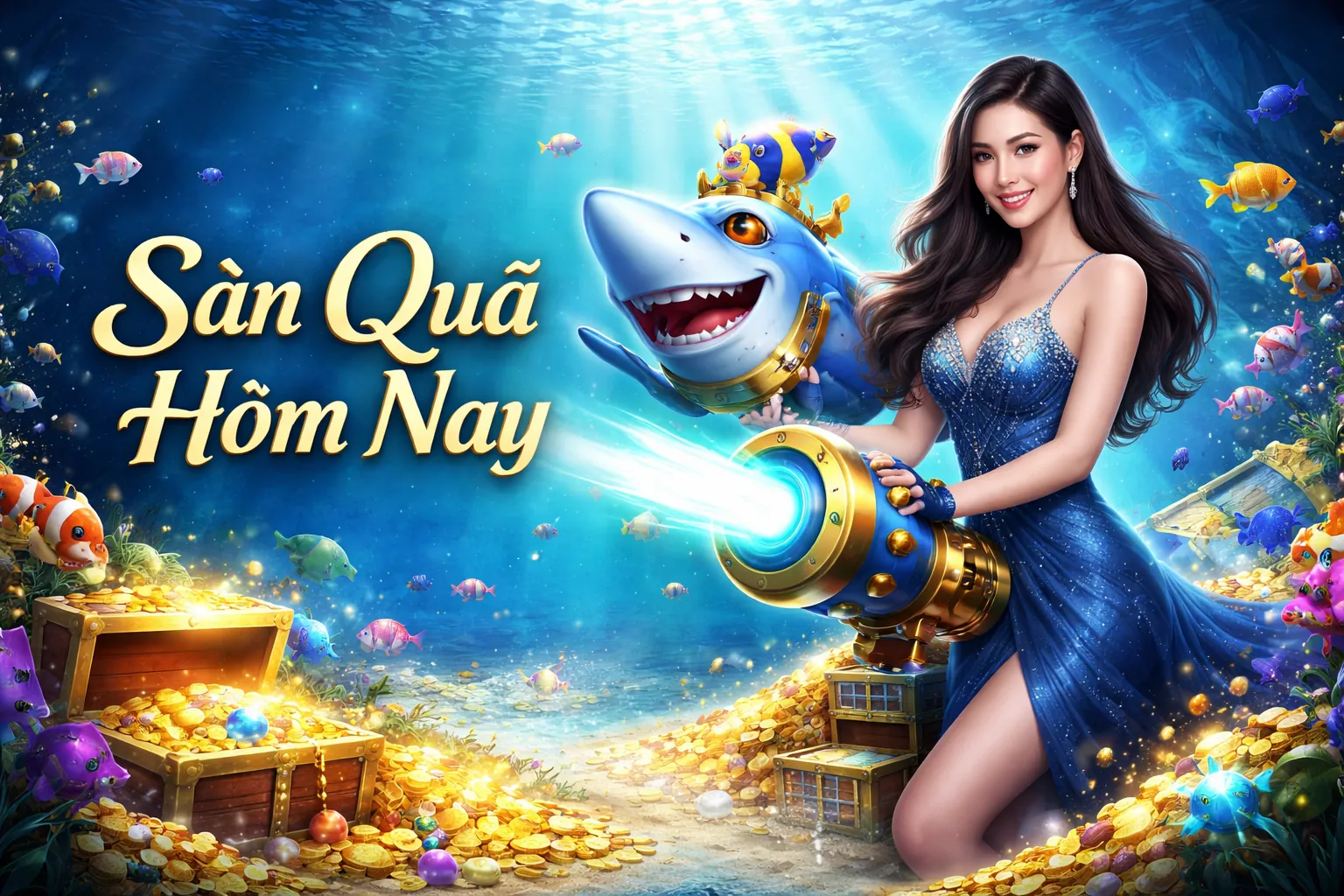 Thế giới bắn cá i9bet141 xổ số với đồ họa tuyệt đẹp và cá vàng